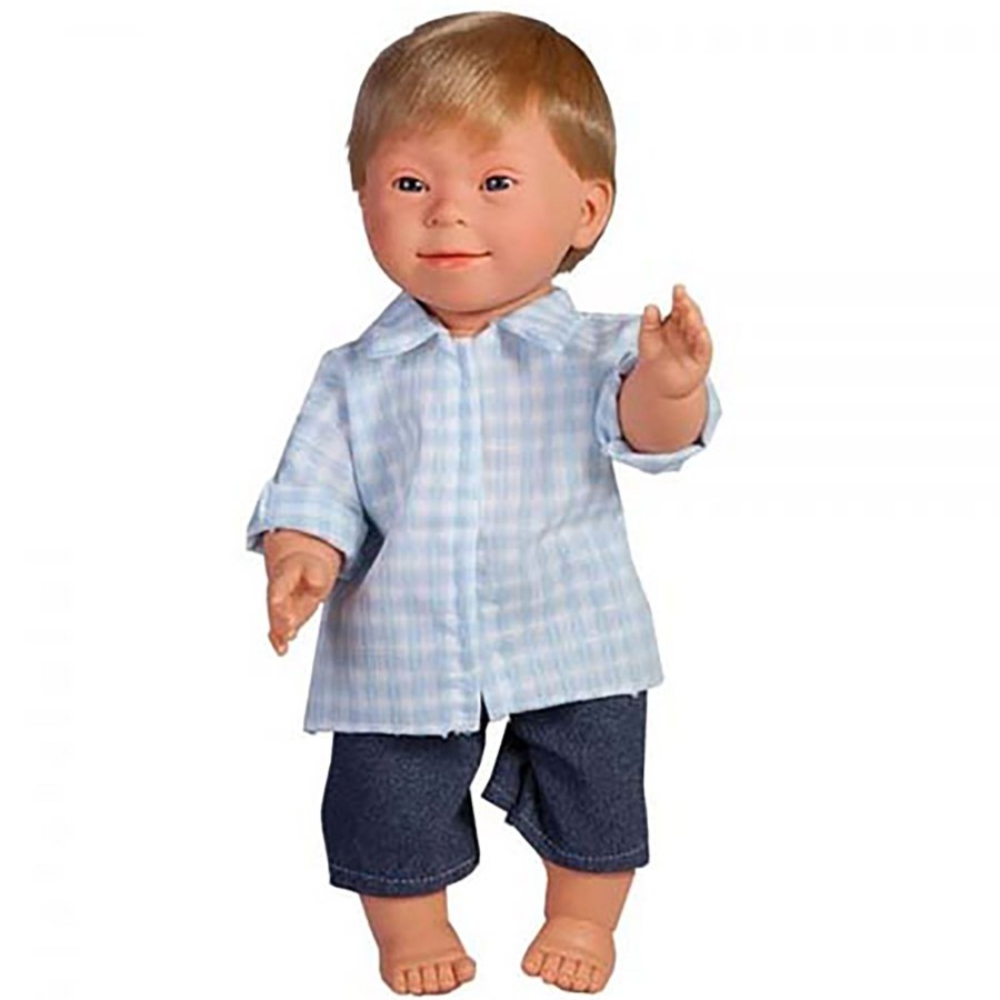 Down Syndrome Educational Toys | Boy Doll With Down Syndrome With Blonde Hair