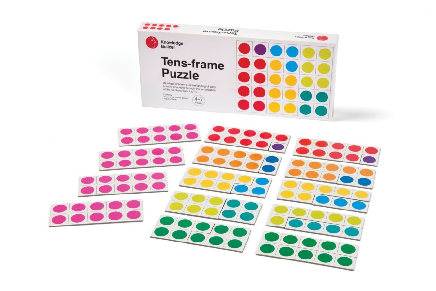 Games And Puzzles Educational Toys | Tens-Frame Puzzle