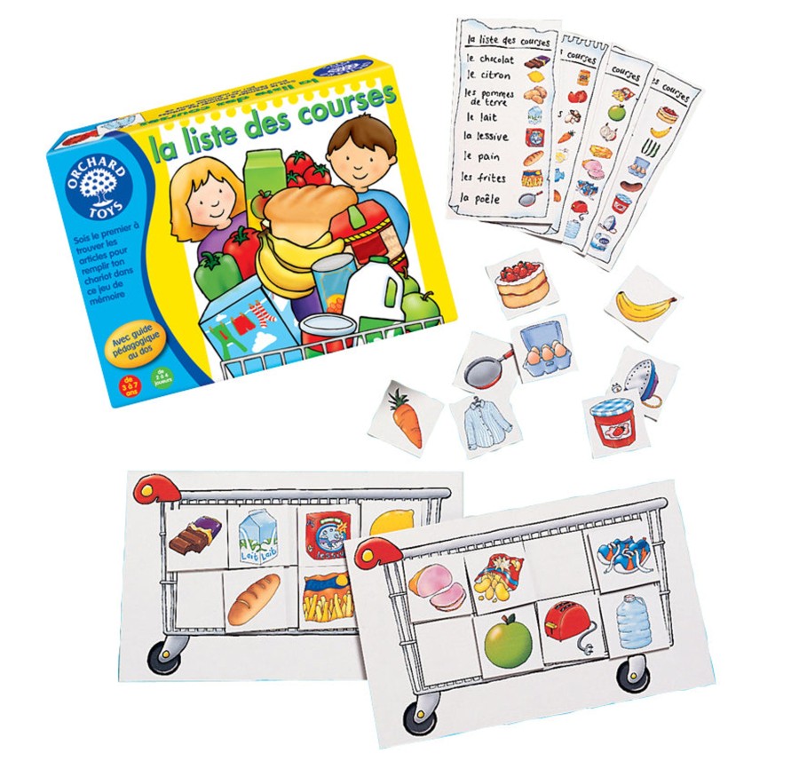 Games And Puzzles Educational Toys | La Liste Des Course - French