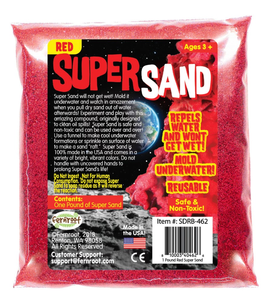 Sand And Water Silvercircle | One Pound Super Sand Red