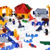 Small World Educational Toys | Wooden Zoo Play Set