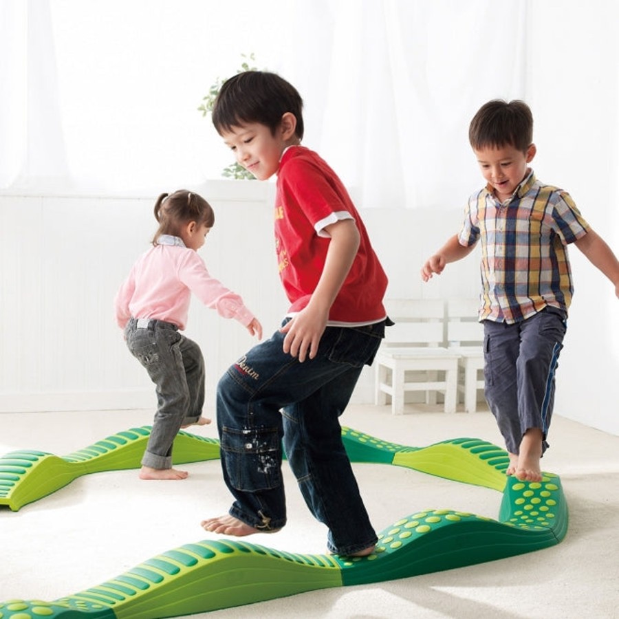 Balance Weplay | Wavy Tactile Path - Green