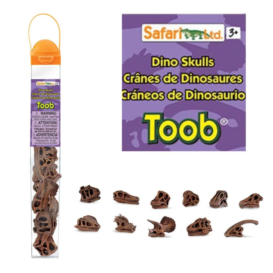 Role Play Educational Toys | Safari Dinosaur Skulls Toob