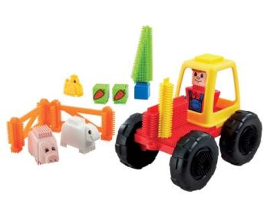 Construction Flair | Stickle Bricks Farm Set 80Pcs