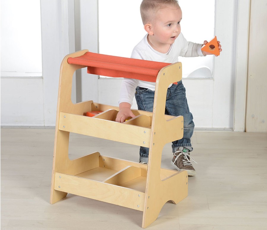 Role Play Educational Toys | Wooden Market Stand