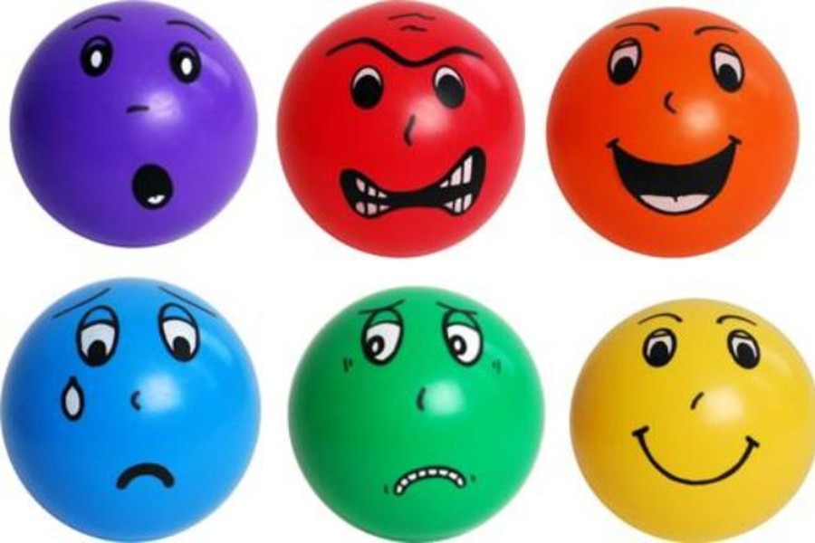 Down Syndrome Balls R Us | 8" Emotions Balls Set Of 6