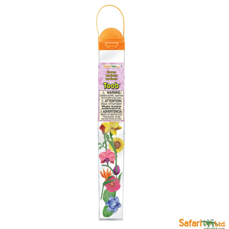 Role Play Educational Toys | Safari Flower Toob