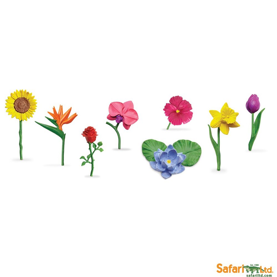 Role Play Educational Toys | Safari Flower Toob