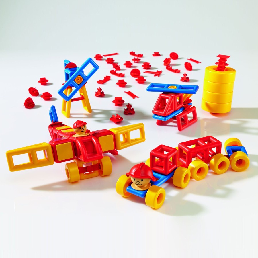 Construction Educational Toys | Mobilo Group Set (120 Pieces)