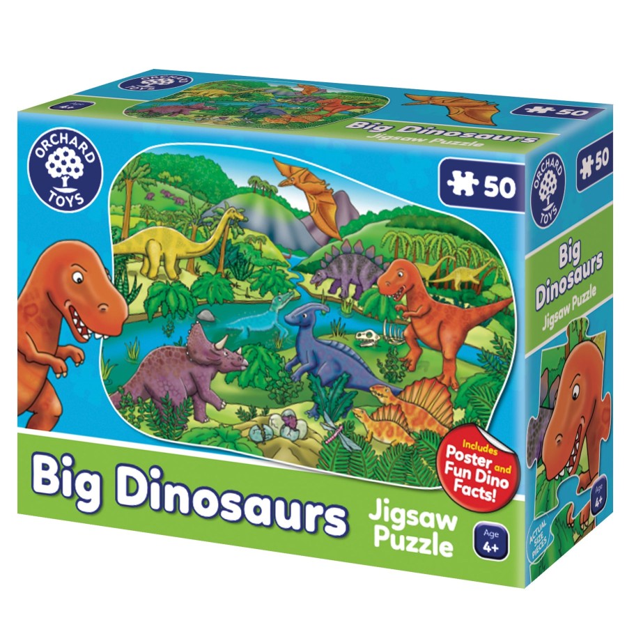 Games And Puzzles Orchard | Big Dinosaur Puzzle