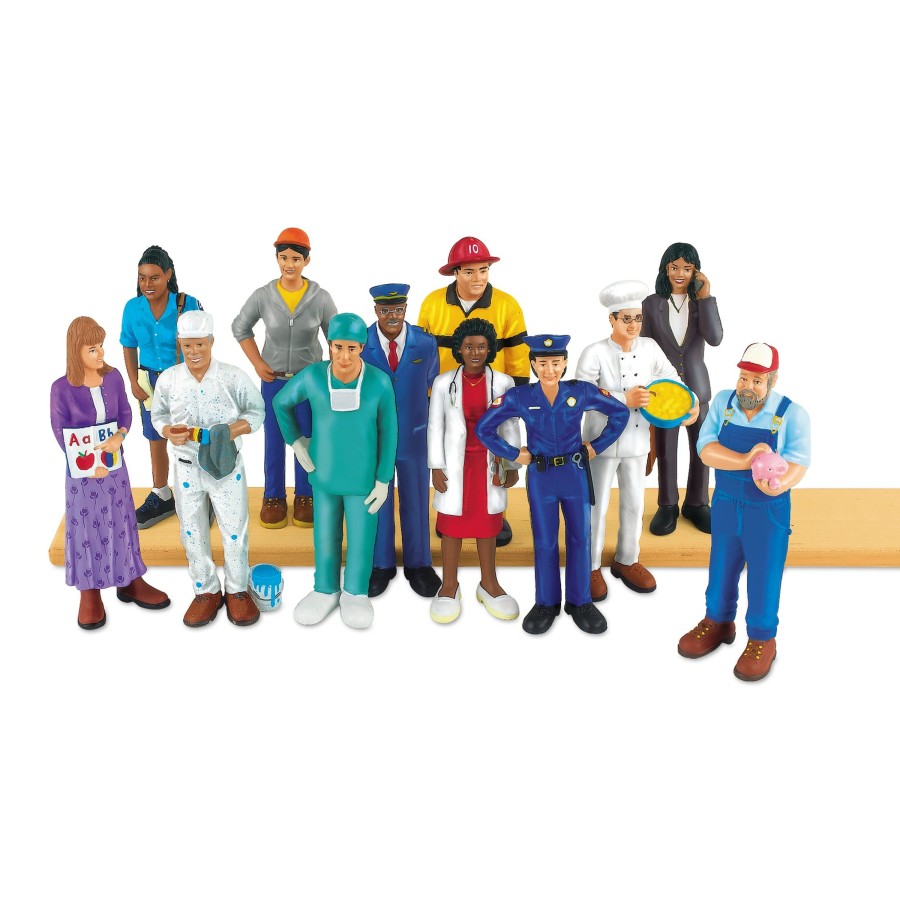 Role Play Educational Toys | Lakeshore Community Block People