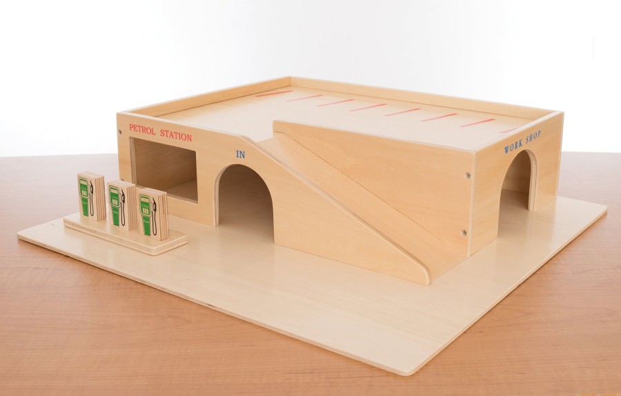 Role Play Educational Toys | Wooden Garage