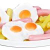 Role Play Educational Toys | Pack Dinner (Saus/Egg/Chips)