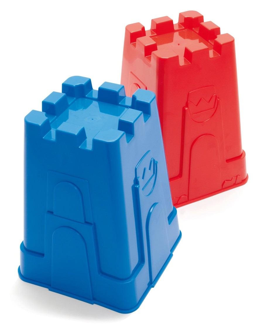 Sand And Water Educational Toys | Castle Bucket (Tall) Set Of 8 Of 2268