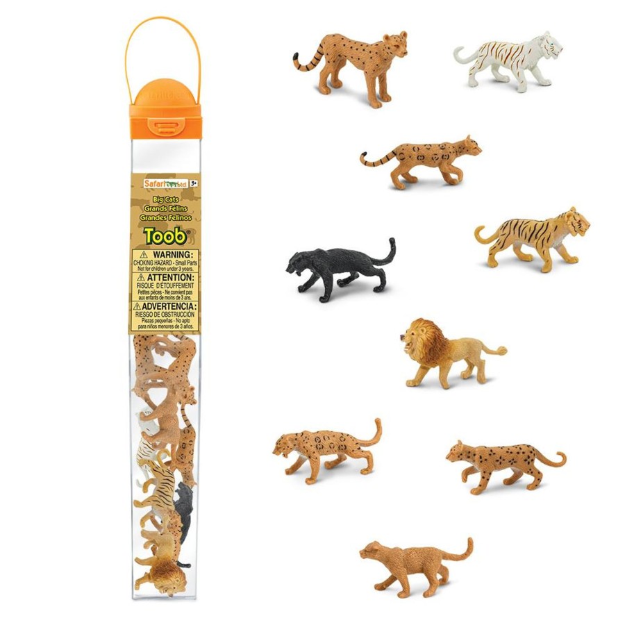 Role Play Educational Toys | Safari Big Cat Toob