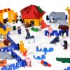 Role Play Educational Toys | Wooden Zoo Play Set