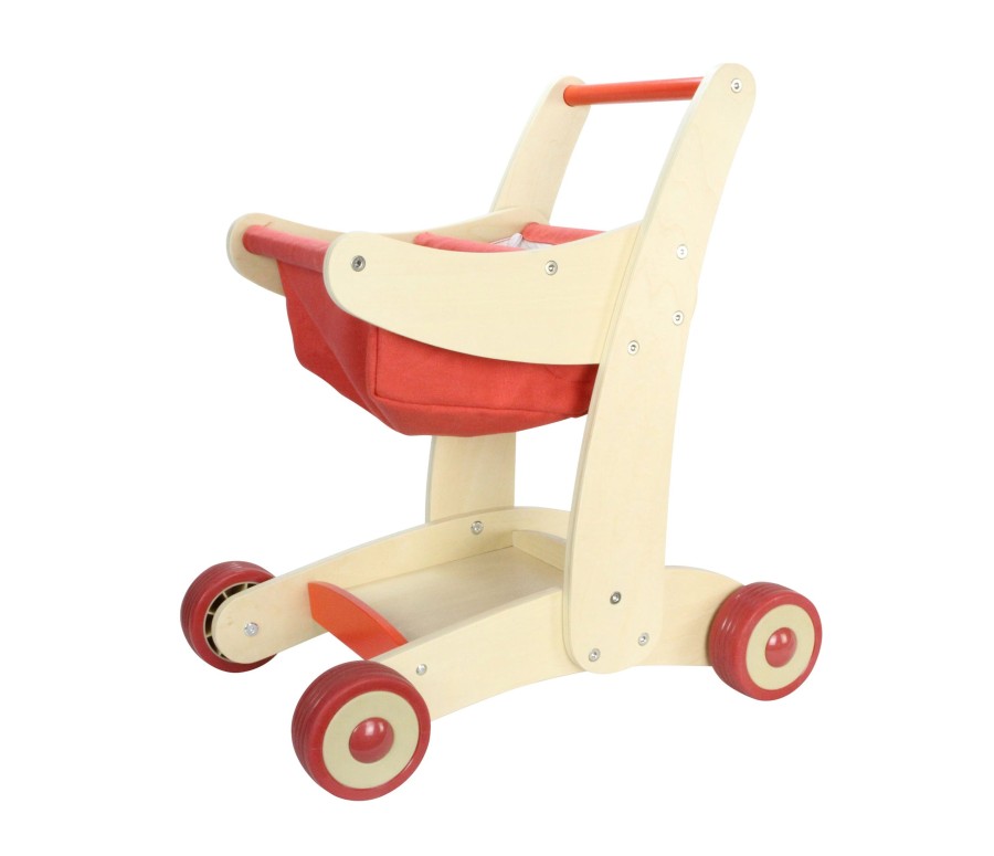 Role Play Educational Toys | Wooden Shopping Cart