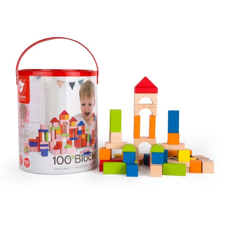 Construction Educational Toys | Classic World Building Blocks 100Pc