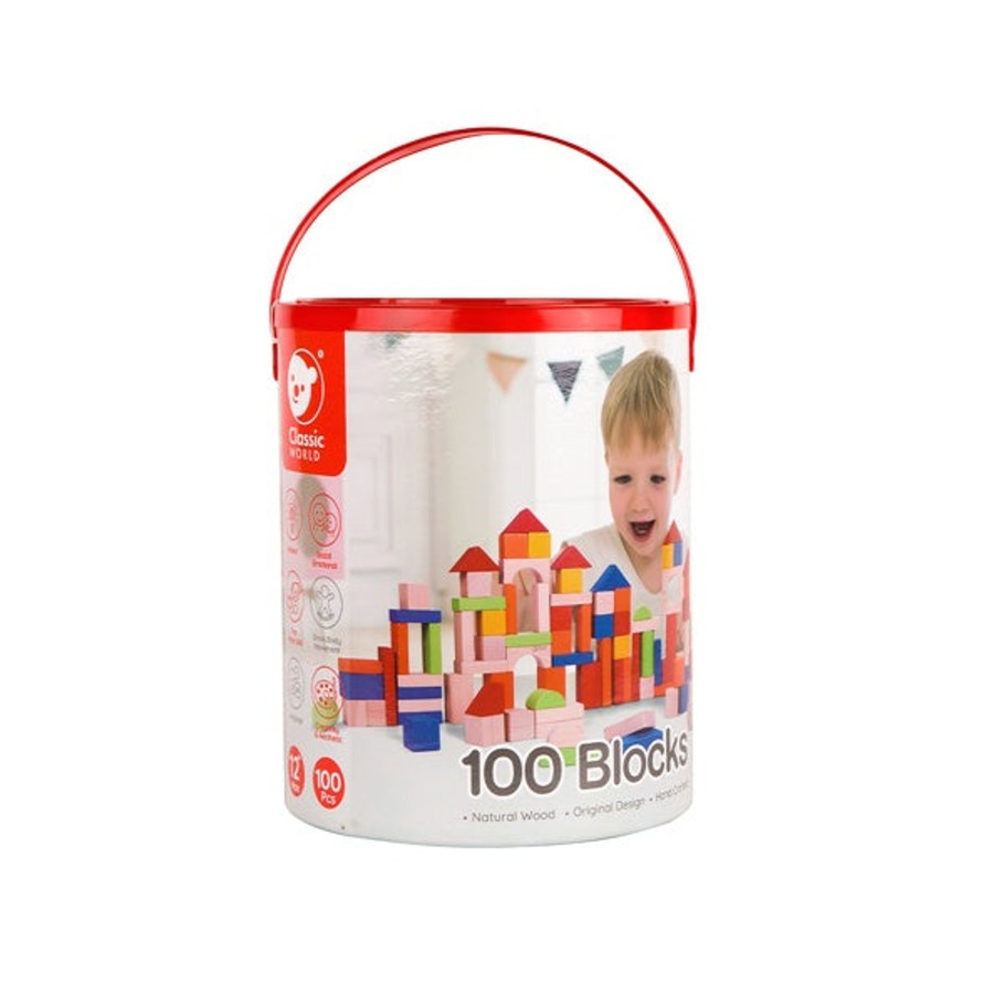 Construction Educational Toys | Classic World Building Blocks 100Pc