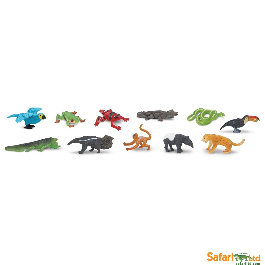 Role Play Educational Toys | Safari Rain Forest Toob