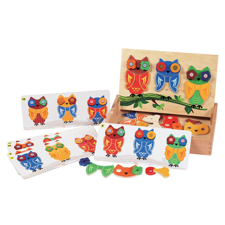 Games And Puzzles Educational Toys | Mix And Match Owls