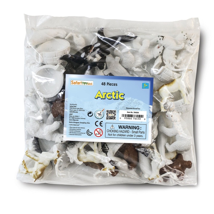 Role Play Educational Toys | Safari Arctic Animals Bulk Bag