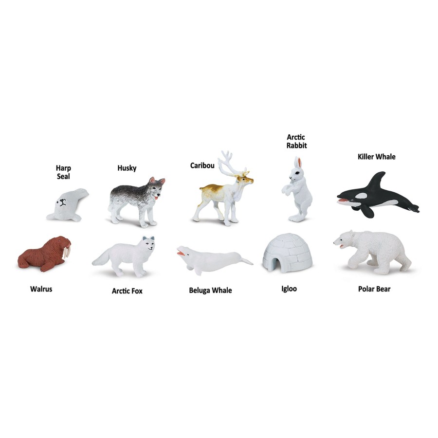 Role Play Educational Toys | Safari Arctic Animals Bulk Bag