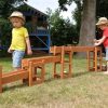 Sand And Water Educational Toys | Outdoor Solid Birch Water Runway (Inc Pump)