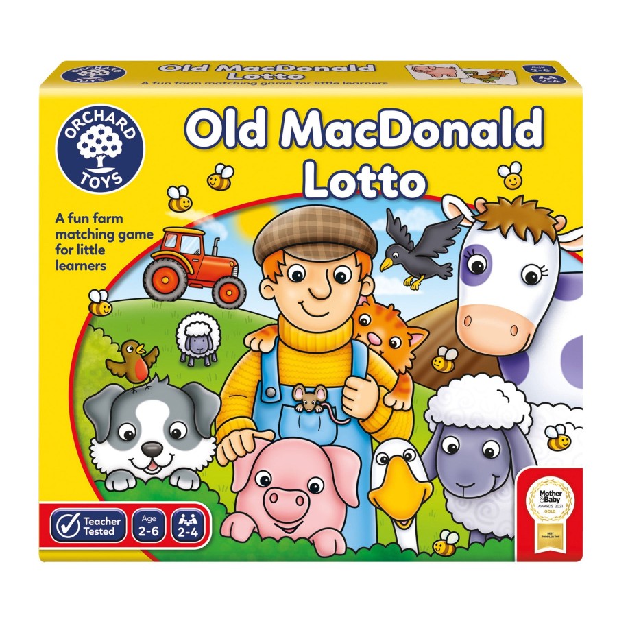 Games And Puzzles Orchard | Old Macdonald Lotto