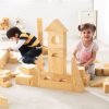 Construction Weplay | Softwood Effects Blocks 8Cm Thick - Set Of 56