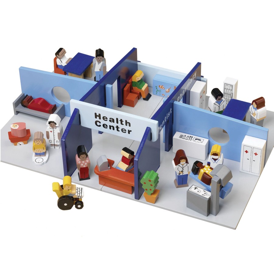 Role Play Educational Toys | Wooden Health Centre Play Set