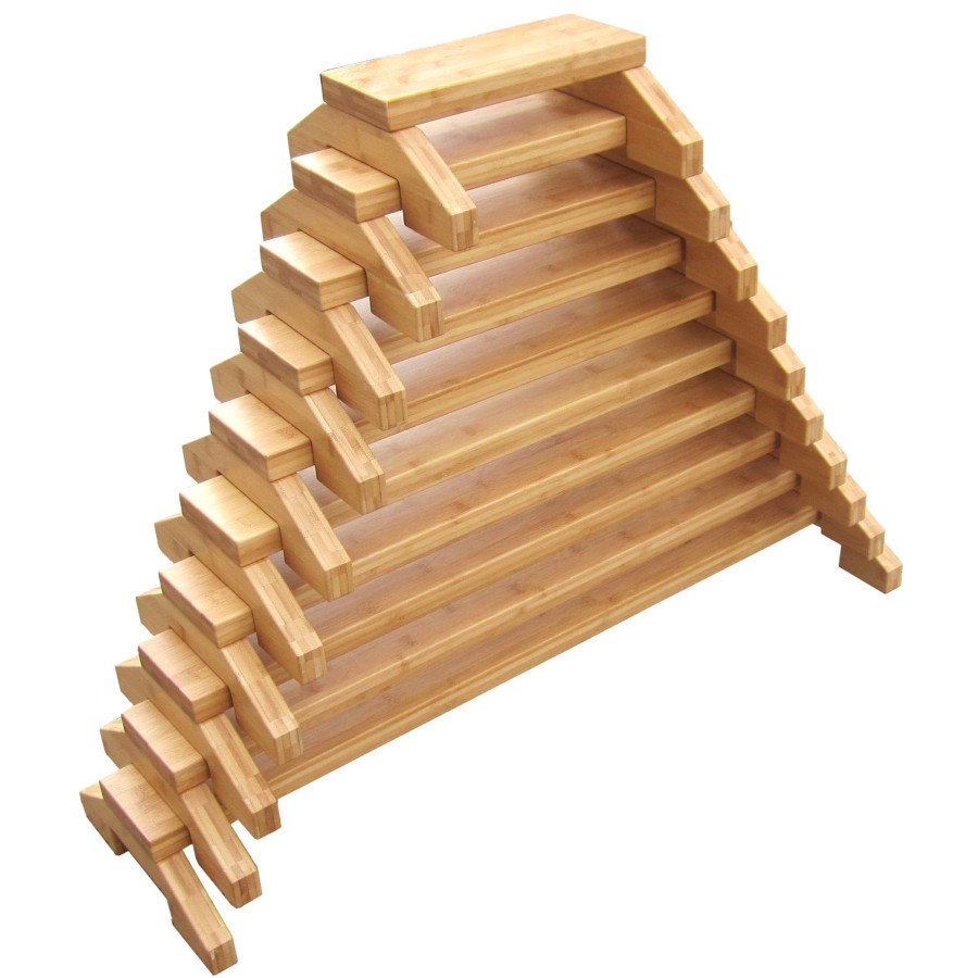 Balance Educational Toys | Bamboo Balance Path (8Cm Wide - Set 9)