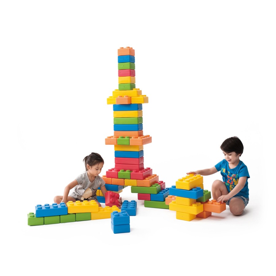 Construction Educational Toys | Brick Me, 45 Set (Large 30 + Small 15)