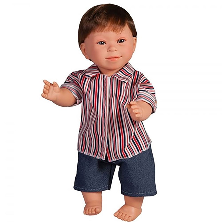 Role Play Educational Toys | Boy Doll With Down Syndrome With Dark Hair