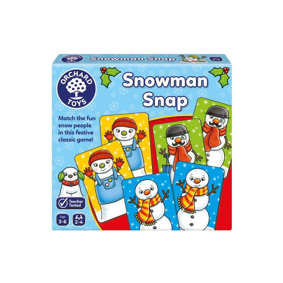 Games And Puzzles Orchard | Snowman Snap Mini Game