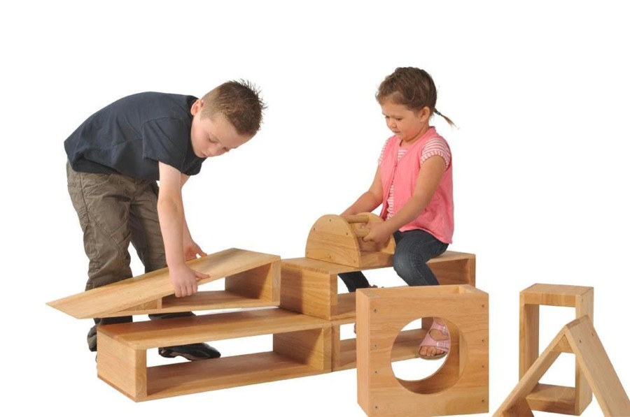 Construction Educational Toys | Hollow Block Set - 14 Pieces