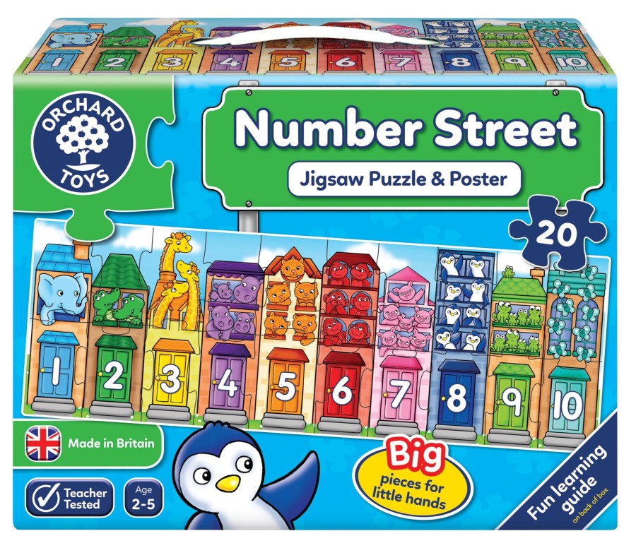 Games And Puzzles Orchard | Number Street Puzzle