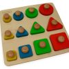 Games And Puzzles Educational Toys | Shape, Size & Colour Learning Puzzle (Compatible - Storage)