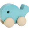 Role Play Educational Toys | Wooden Push Along Toy Whale