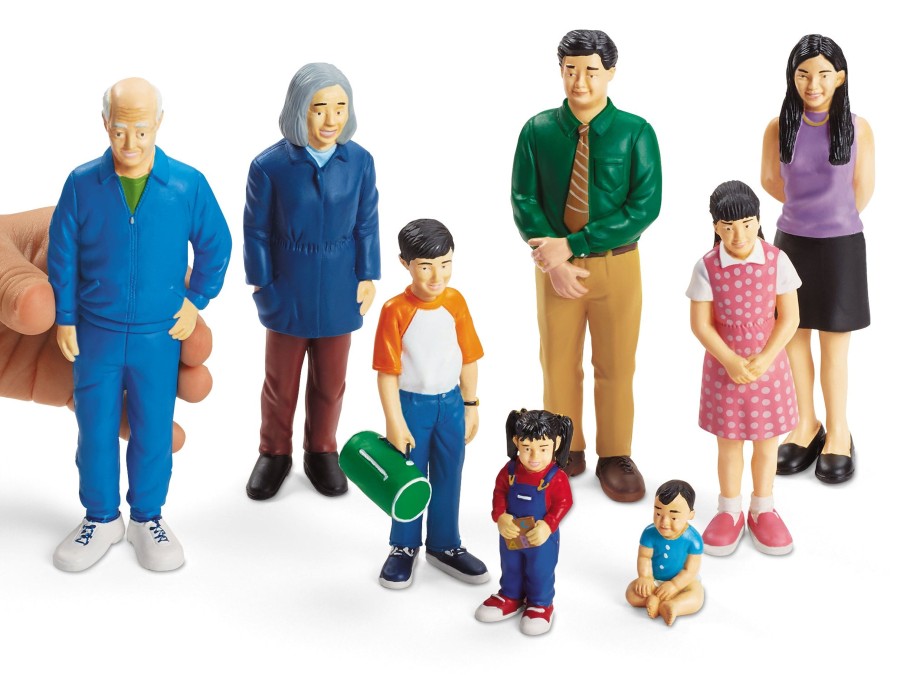 Role Play Educational Toys | Far Eastern Block People - Set Of 8