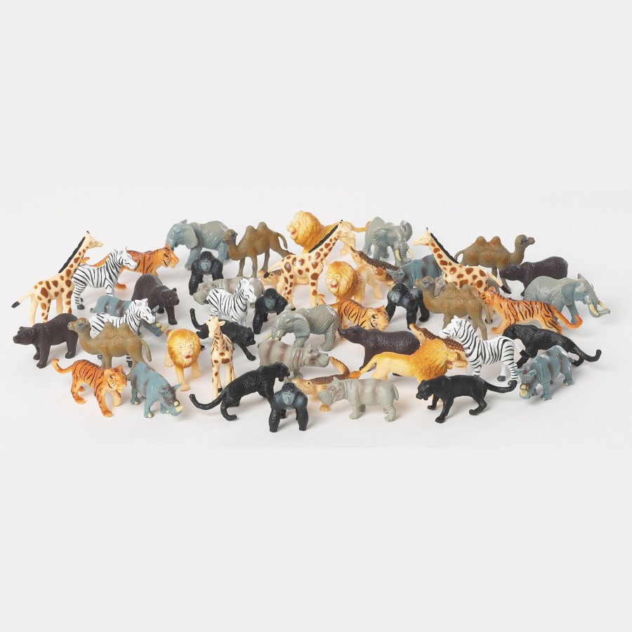 Role Play Educational Toys | Safari Jungle Animals Bulk Bag