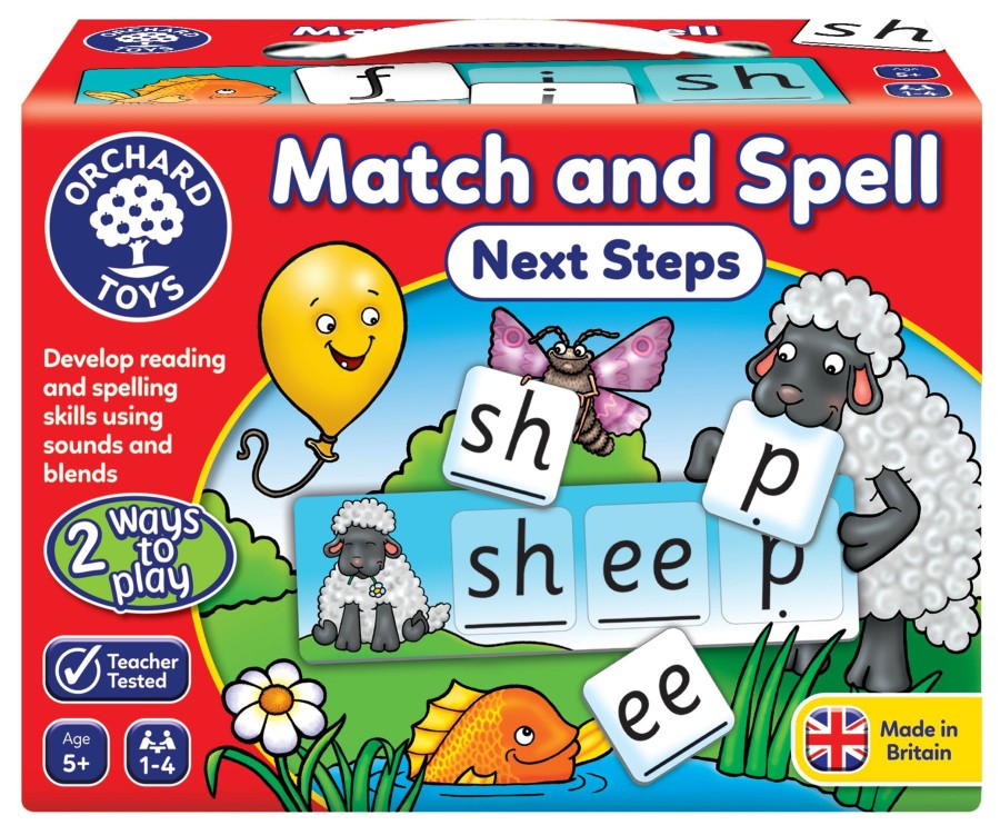 Games And Puzzles Educational Toys | Match And Spell - Next Steps Game