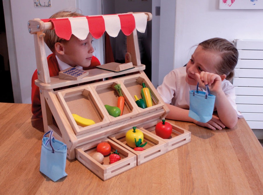 Role Play Voila | Market Stand With Fruit And Veg