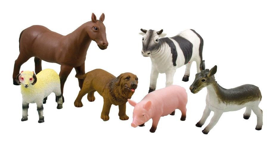 Small World Educational Toys | Farm Animal Set 6 Pcs