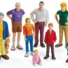 Role Play Educational Toys | European Block People - Set Of 8