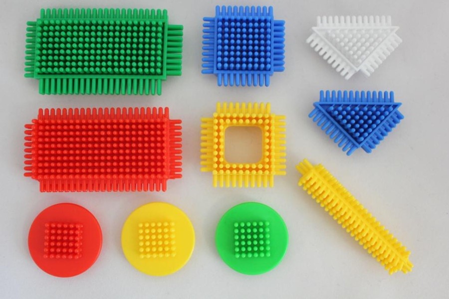 Construction Educational Toys | Stickle Brick Disc