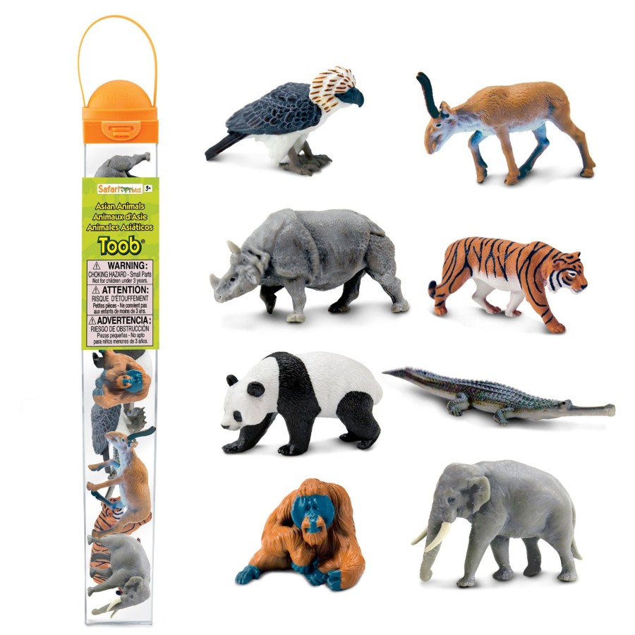 Role Play Educational Toys | Safari Asian Animal Toob