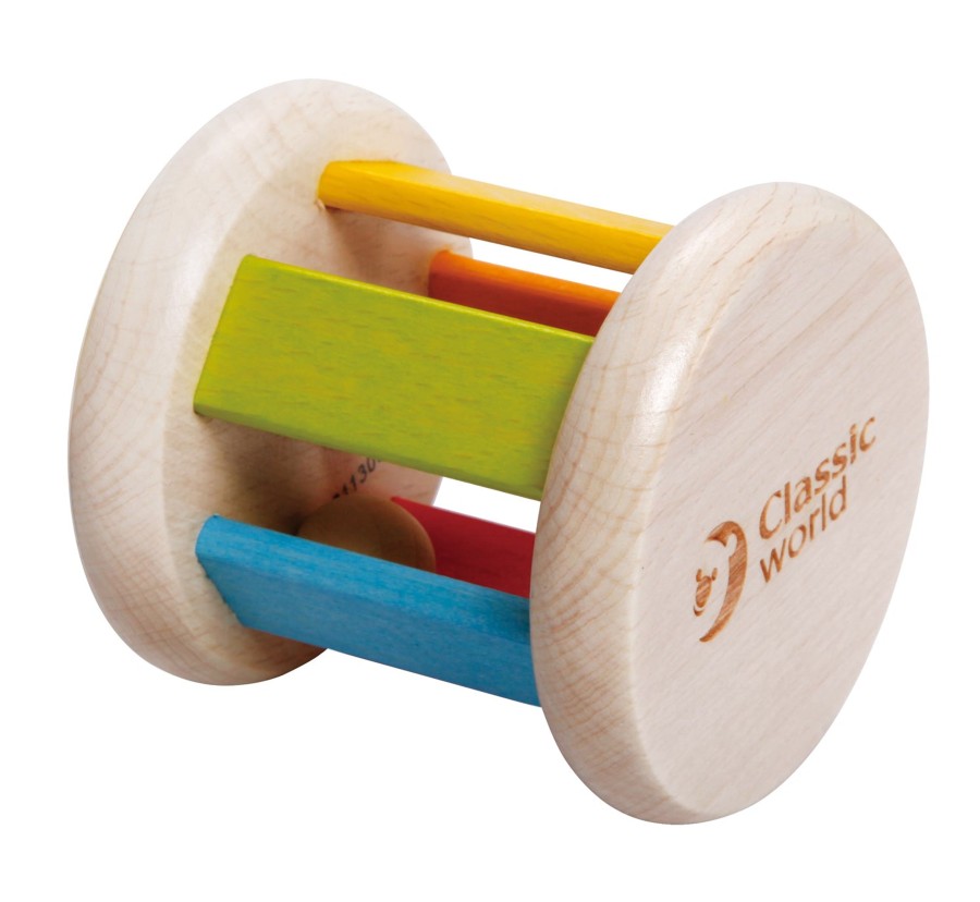 Wooden Classic World | Classic World Roller Rattle