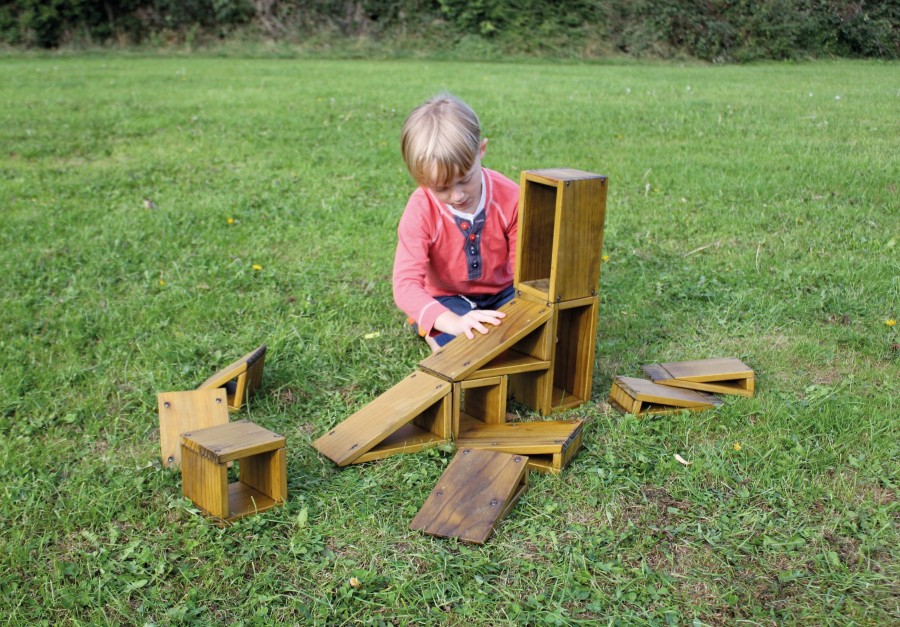 Construction Educational Toys | Hollow Block Set - 26 Pieces