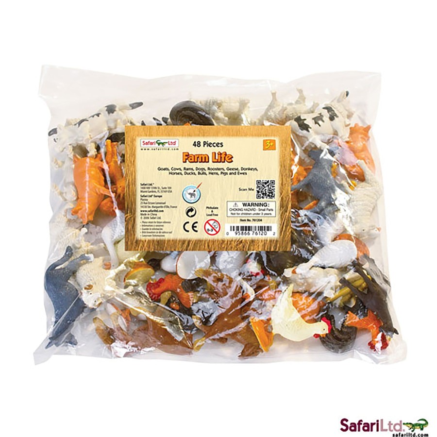 Role Play Educational Toys | Safari Farm Bulk Bag